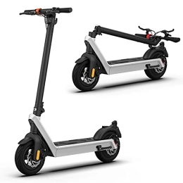 Electric Scooter Folding Electric Scooters Adults, SUV Off Road Electric Scoote with 500W Motor Up To 40Km / H, Max Long-Range 65Km, 36V / 15.6Ah Removable Lithium Battery, 10" Vacuum Tire