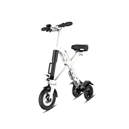 Hammer Scooter Hammer Electric Scooter Commute to Work or Ride for Fun, Top Speed 25km / H36v10.4a Battery 350w Motor，Portable and Folding Commuter Electric Scooter for Adults (Color : White)