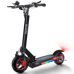 HUABANCHE Electric Scooter HUABANCHE Electric Scooters Adults E Scooter 55km Long Range 500W 48V 16Ah Strong Fast Electric Scooter 10" Pneumatic wide tires, M4 Pro
