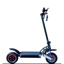 JAJU Electric Scooter JAJU Portable Electric Scooters, High-density Battery Pack, Lithium Battery, 3-speed Transmission Assist, Foldable Front Rear Double Shock Absorption Electric Scooter Adult