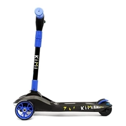 iNokim Electric Scooter Kimi ICON - Electric Scooter for Kids Ages 5-9 with LED Lights Foldable Boys Girls Electric Scooter for Teens 2022 Design 5 60W 22.2V 2.5Ah (Blue)