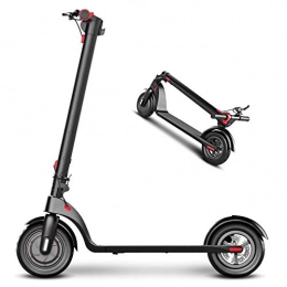 L&WB Electric Scooter L&WB Lntelligent Electric Scooter Adult-(LED Central Control Display)-8.5" Self-Repair Tires / Three-Speed Shift, Up to 15.5MPH & Removable Long-Range Battery