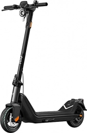 NIU Scooter NIU KQi3 Pro Electric Scooter Adult, E Scooter 50km Long Range, 4 Speed Modes Adjustable, Max Speed 25km / h, 350W Motor, APP Control, Triple Braking Systme, Foldable and Portable for Commuting (Black)