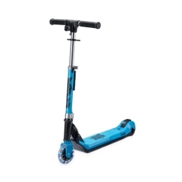 Xootz Electric Scooter Xootz Kids' Elements Electric Foldable Scooter, LED Light Up Wheel and Collapsible Handlebars, Age 6+, Blue