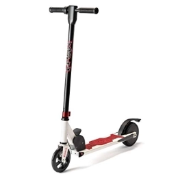 Xootz Electric Scooter Xootz TY6092-1 Kid's Evader Electric Scooter for Adults, Ultra Lightweight Foldable, 24V Rechargeable Battery, White / Red, One Size