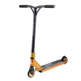 FNN-Scooter Scooter Adult Scooter, 2-wheel Scooter, Suitable for Teenagers, Adult Boys And Girls, Light Single Pedal Scooter, Anti-skid Pedal Scooter (Color : Gold)