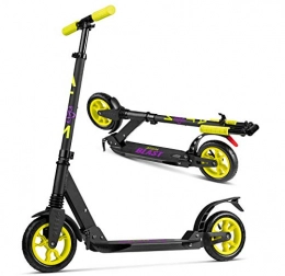 Atom scooters Scooter Atom Blast Kick / Push Scooter for Young Adults (10+) | Foldable Frame | 2-Wheels & Dual Suspension | Pneumatic Tyres