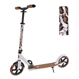 Best Sporting Scooter Best Sporting Unisex Youth Scooter with Leopard Design, White, One Size