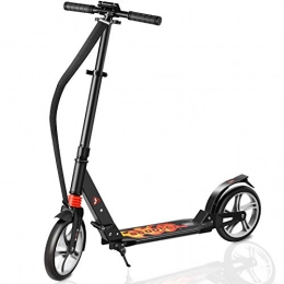 Fast 88 City Roller Scooter Klappbar & Höhenverstellbar Roller Kinder | Big Wheel Scooter Cityroller mit Doppelfederung und Tragegurt, Tretroller für Kinder