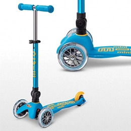 Micro Scooter Micro Mini Deluxe Foldable Scooter Ocean Blue Boys Girls 3 Wheeled