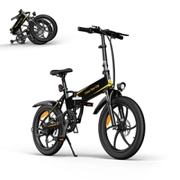 A Dece Oasis  ADO A20+ Vélos électriques Pliables | Pedelec E-Bike | Vélos électriques de 50, 8 cm, vélo de Ville avec Shimano 7 Vitesses pour navetteur extérieur avec Moteur 250 W / Batterie 36 V / 10, 4 Ah / 25 km / h