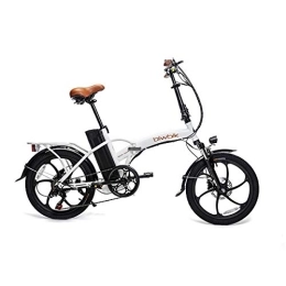 BIWBIK Vélos électriques BIWBIK Book Sport Vélo électrique Pliable Unisexe, Adulte, Blanc, Plegable