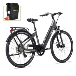 DERUIZ  DERUIZ Vélo électrique de trekking à quartz, 28 pouces, vélo électrique RH 45 cm pour homme et femme, moteur Bafang 250 W 40 N.m, batterie 48 V / 13, 4 Ah / 644 Wh jusqu'à 150 km