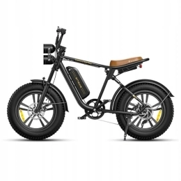 ENGWE  ENGWE M20 Vélo électrique pour Homme avec pneus Fat Tire 20" x 4, 0" 48 V 13 Ah Longue portée 50 km à 100 km 7 Vitesses (Noir)