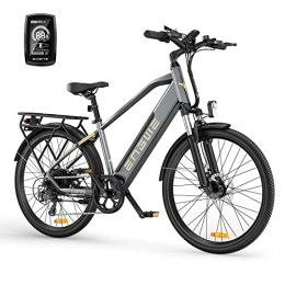ENGWE  ENGWE Vélos électriques pour adolescents - Batterie 48 V 17 Ah longue portée Vélo électrique de 100 km d'autonomie avec changement à 7 vitesses Gris P26