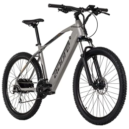 Adore  KS Cycling Vélo électrique Semi Rigide 27, 5" Adore Raccoon Gris
