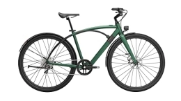 milanobike  MILANOBIKE SONDER City Vélo électrique léger e-Bike 3 vitesses avec FRAMEBLOCK, Taille M / L, Vert