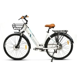 SMARTGYRO  SMARTGYRO EBIKE Sunset White Bicicleta eléctrica Adultos Unisex, Blanco, L