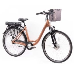 tretwerk DIREKT gute Räder Vélos électriques Tretwerk Vélo électrique pour femme Pedelec Cloud Pro 28" avec panier et moyeu Shimano Nexus 7 vitesses et moteur avant 250 W, 36 V