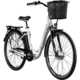 Zündapp  ZÜNDAPP E Vélo électrique 700c Pedelec Z510 Vélo de ville électrique 28" (blanc / vert, 48 cm)