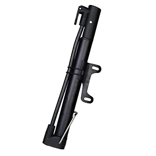 Bombas de bicicleta : Wghz Bomba de Bicicleta Bomba de Suelo portátil para Bicicleta, Bomba de neumático de Bicicleta de montaña, Compatible con y para válvula (Color: Negro)