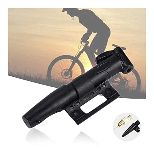 Bombas de bicicleta : Wghz Mini Bomba de Aire portátil de Alta Resistencia para Bicicleta, inflador de Bicicleta, Bomba de Juguete, válvula de inflado de neumáticos para Bomba MTB (Color: Negro)
