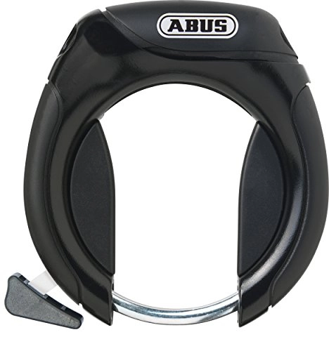 Cerraduras de bicicleta : ABUS 4960 LH NKR black Pro tectic Candado, negro, One size