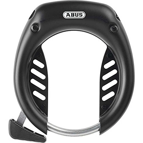 Cerraduras de bicicleta : Abus 565 Shield LH NKR Candado de Marco 2018 Cable, Unisex Adulto, Negro, Talla única