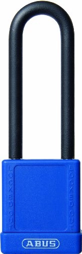 Cerraduras de bicicleta : Abus 74 / 40HB75 KA Azul - Candado no conductor para seguridad 40mm arco extra largo azul llaves iguales