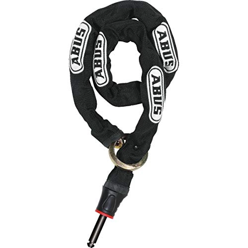 Cerraduras de bicicleta : ABUS Adapter Chain 6KS Candado, Unisex, Black, 85 cm