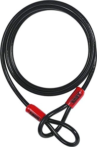 Cerraduras de bicicleta : Abus Cobra Cable - Cable, tamaño 220 cm, Color Negro