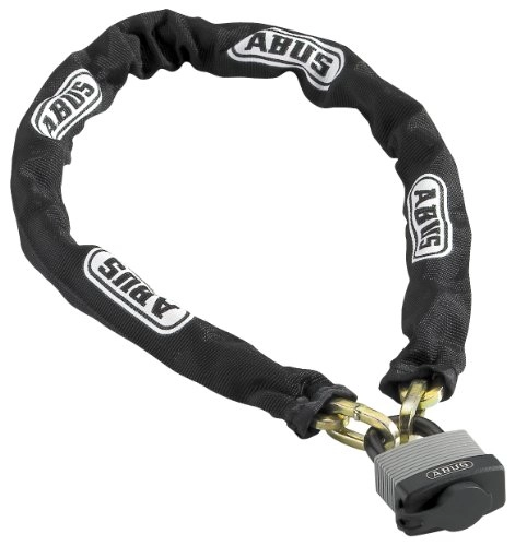 Cerraduras de bicicleta : Abus Faltschloss Expedition Chain 70 / 45 / 6ks Candado, Unisex, Negro, 110 cm