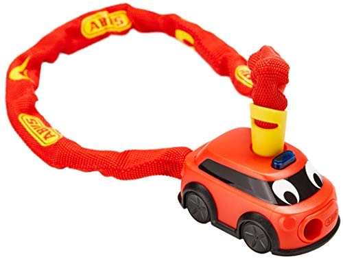 Cerraduras de bicicleta : ABUS Fire Department 1510 / 60 Candado, Niños, Rojo (Rojo), Talla Única