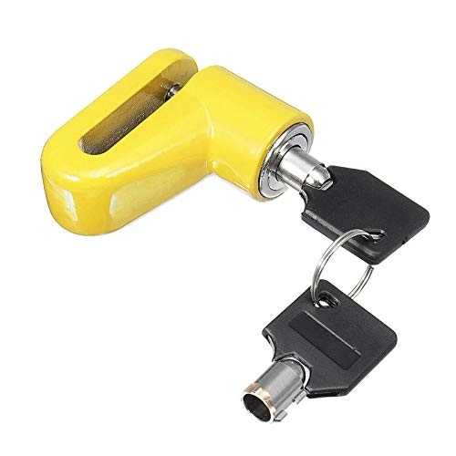 Cerraduras de bicicleta : PeroFors Anti-Theft Lock Scooter Ruedas Bicicletas Disco Frenos Locker para Xiaomi Mijia M365-Yellow