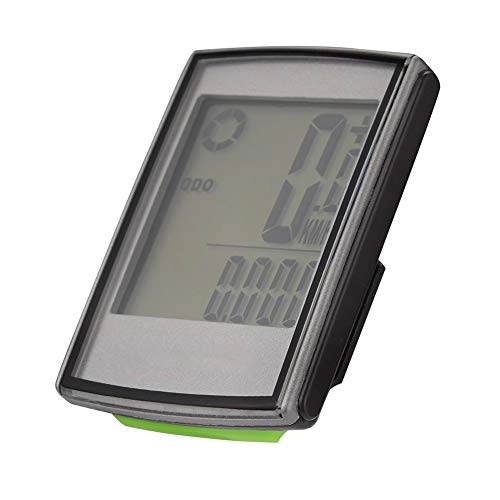 Ordenadores de ciclismo : ZJJ Bici biciómetro inalámbrico Bike Speedometer con Pantalla de retroiluminación LCD Computadora de Ciclismo Impermeable para el Seguimiento de la Velocidad de la Velocidad