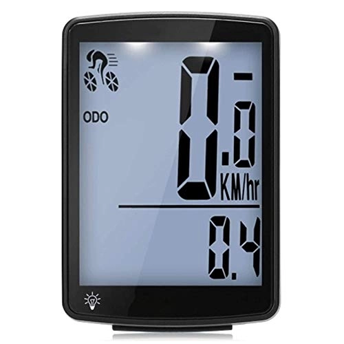 Ordinateurs de vélo : FYRMMD Compteur kilométrique de vélo Ordinateur de vélo sans Fil Écran LCD Multifonctionnel Ordinateur de vélo Compteur de Vitesse de vélo de Montagne (Chronomètre)