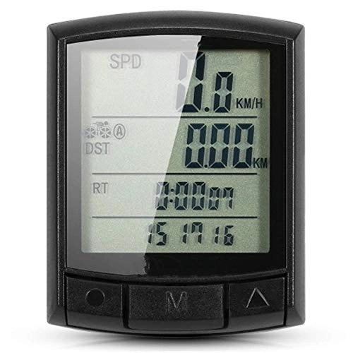 Ordinateurs de vélo : FYRMMD Compteur kilométrique pour vélo Compteur de Vitesse pour vélo Compteur de Vitesse pour vélo Compteur de Vitesse pour vélo (Couleur : Noir2, Taille : O (chronomètre de vélo)