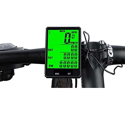 Ordinateurs de vélo : FYRMMD Compteur kilométrique étanche pour vélo avec écran LCD rétroéclairé