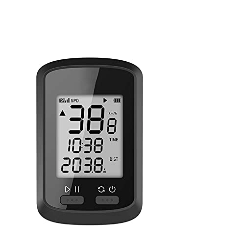 Ordinateurs de vélo : FYRMMD Ordinateur de vélo GPS Compteur de Vitesse GPS Ordinateur de vélo sans Fil étanche Vélo de Route VTT Compteur kilométrique Vélo Blu (Chronomètre)