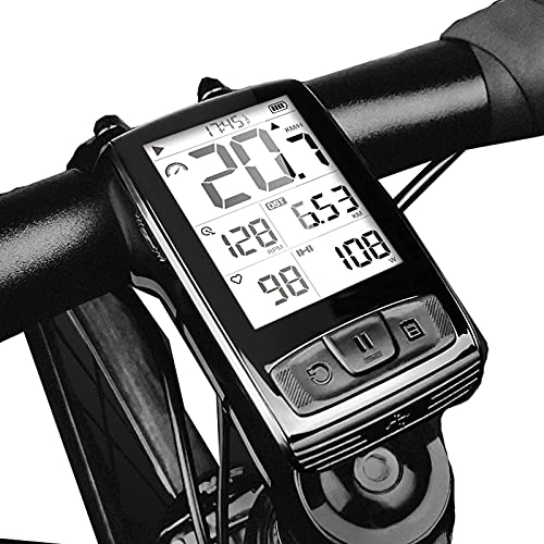 Ordinateurs de vélo : FYRMMD Ordinateur de vélo sans Fil, Compteur de Vitesse et odomètre de vélo avec capteur de Cadence / Vitesse, Cyclisme étanche IPX5 (chronomètre)
