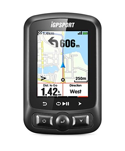 Ordinateurs de vélo : iGPSPORT iGS620 (version espagnole) - Cycle informatique Enregistreur données et itinéraires GPS GLONASS Beidou. Navigation et suivi Écran 2, 2" couleur Ant+ Bluetooth appelés SMS LiveTrack Di2 Strava