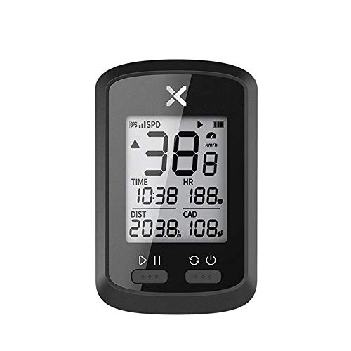 Ordinateurs de vélo : LiangDa Odomètre De Vélo Vélo odomètre équitation GPS Bluetooth Ordinateur de vélo Vitesse Compteur kilométrique Compteurs Vélo (Color : Black, Size : One Size)