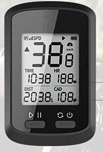 Ordinateurs de vélo : MIAOGOU Vélo Odomètre GPS Bike Computer Wireless Cycling Velocimetro Bicicleta Road Bike Speedometer Waterproof Cadence Sensor Rechargeable VTT