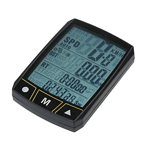 Ordinateurs de vélo : Ordinateur de vélo GPS sans fil / filaire pour vélo, chronomètre, capteur étanche avec écran LCD, compteur kilométrique portable pour l'escalade