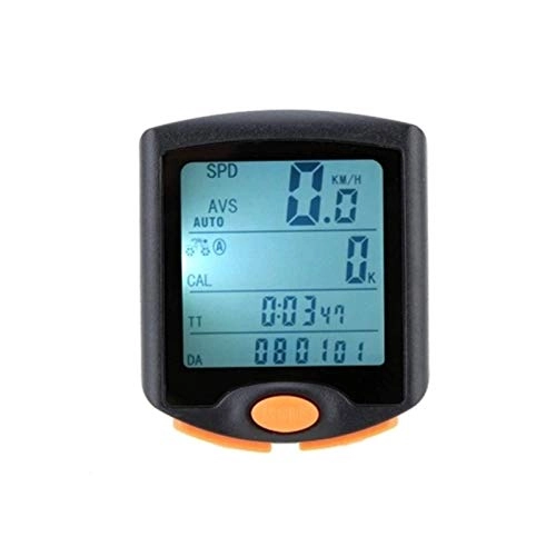 Ordinateurs de vélo : YIQIFEI Ordinateur de vélo Vélo sans Fil Vélo Cyclisme Ordinateur numérique Odomètre Compteur de Vitesse Chronomètre Thermomètre Nuit (chronomètre)