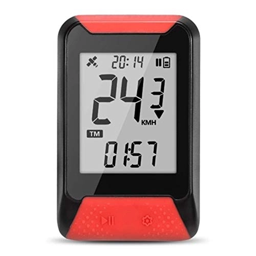 Ordinateurs de vélo : YIQIFEI Ordinateur de vélo Écran 2.0 `` 130 Ordinateur de vélo GPS Intelligent Fixation Facile sur Le Guidon ou Le Support d'ordinateur de vélo (Couleur (chronomètre)