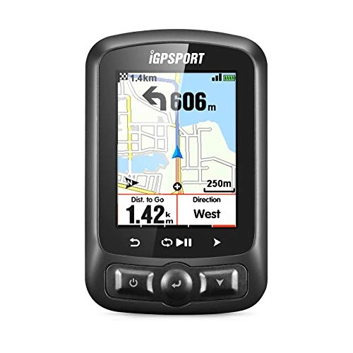 Ordinateurs de vélo : 新品 Compteur vélo GPS ANT + Fonction iGPSPORT iGS620 avec la navigation de carte routière IPX7 imperméable à l'eau (afficher en français) …