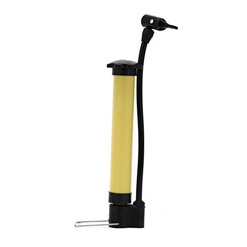 Pompes à vélo : Accessoires de cyclisme Mini portable en alliage d'aluminium vélo Pompe Urltra-Lumière de vélos pompe à air VTT Vélo Gonfleur à Presta Conversion Utilisé pour la réparation de vélos ( Color : Yellow )