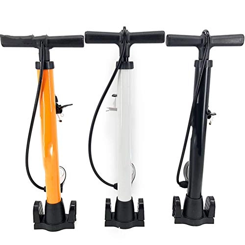 Pompes à vélo : Joyfitness Pistolet à air Haute Pression de Jouet de Boule de Moto électrique de vélo de Voiture de gonfleur, Orange