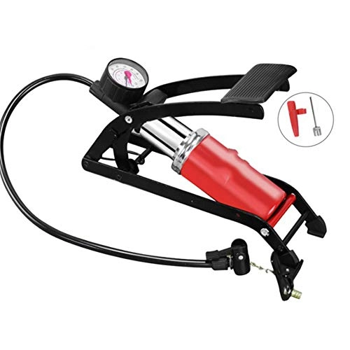 Pompes à vélo : Pompe Velo Bike Pump Vélo De Route Pompe pour Tous Les Vélos Mini Pompe À Vélo Petite Pompe À Vélo Vélos Pompes Cycle Pompes pour Vélos Vélo Pompes Red, Double Tube Standard Edition